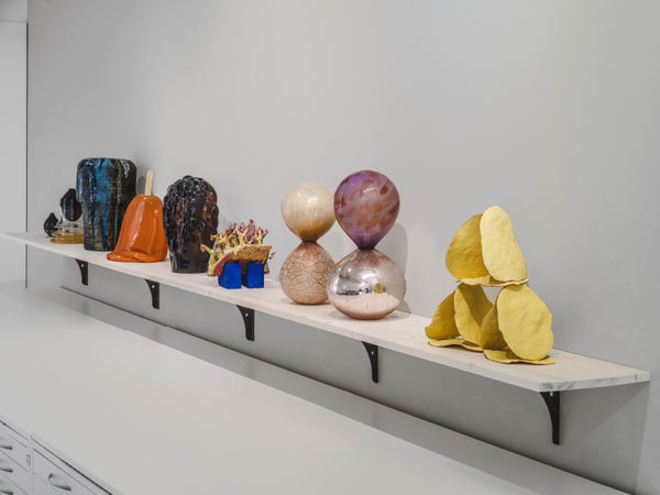 Installation view, Springbrunn, 2024, Galleri Duerr. Photo: Jean-Baptiste B&eacute;ranger.