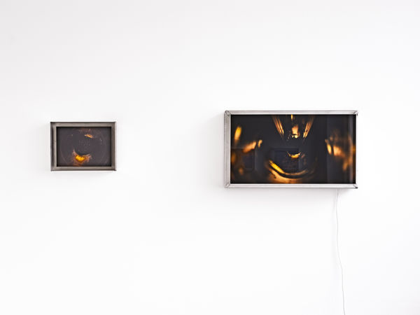 Installation view, Karl Dunér, Vattenkikaren / Aquascope, 2025, Galleri Duerr. Photo: Jean-Baptiste Béranger.