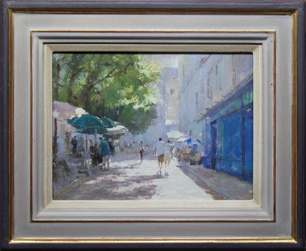 Handmade guilded wash frame 14.5 inches x 17.5 inches