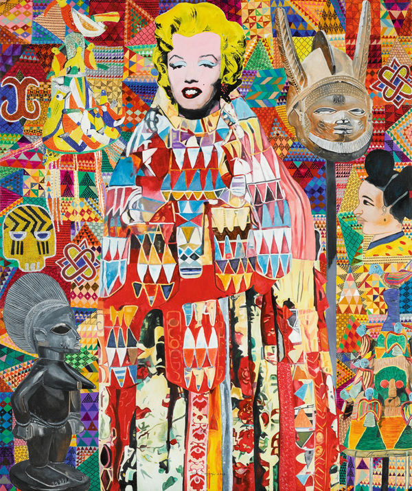 Wole Lagunju, Marilyn Monroe & My African Sensibilities, 2013