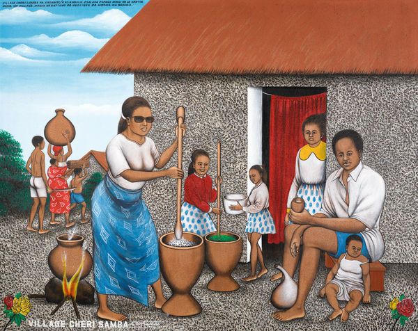 Cheri Samba, Village Chéri Samba, 1999