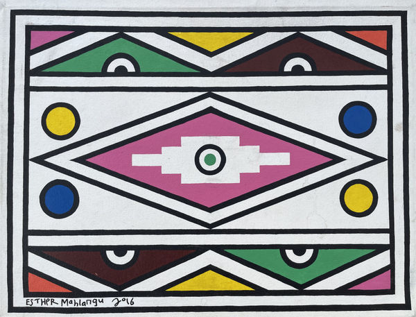 Esther Mahlangu, Abstract 28, 2016