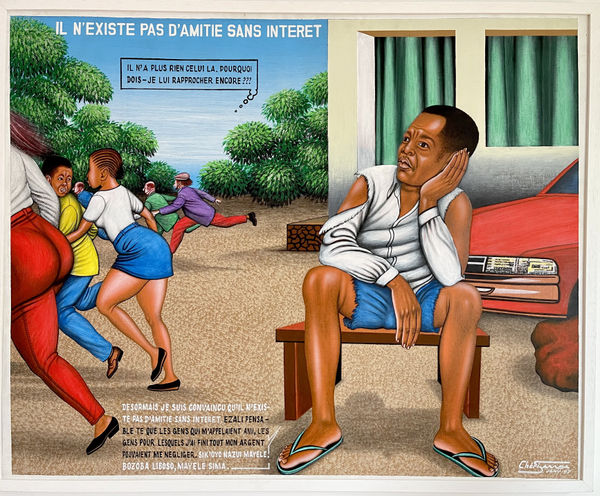 Cheri Samba, Il n'existe pas d'amititie sans intérêt, 1997