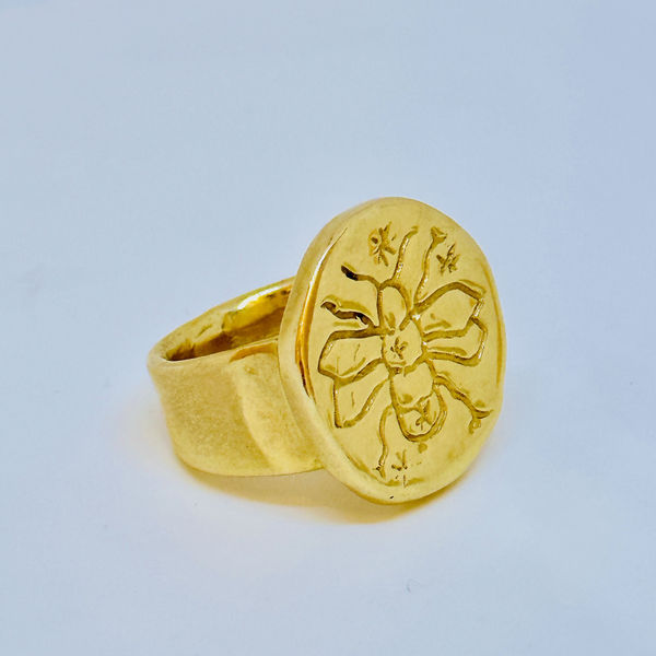 Apis V.1, Lost Constellation Bee Ring, From the Lost Constellation Series by sculptor Goody-B. Wiseman