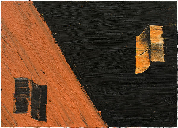 Basil Beattie, Reflection, 2003, oil on canvas, 25.8 x 36 cm, 10 1/8 x 14 1/8 in