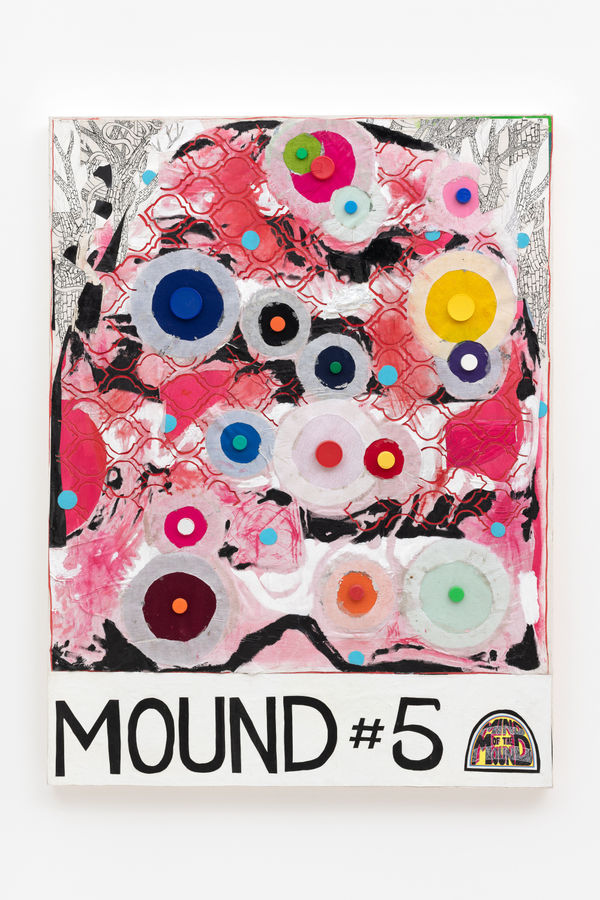 Trenton Doyle Hancock, Mound 5 With Color Transmission, 2021