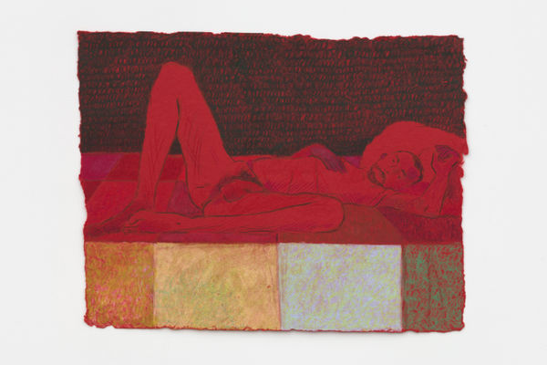 Anthony Cudahy, Ian on the bed, 2023