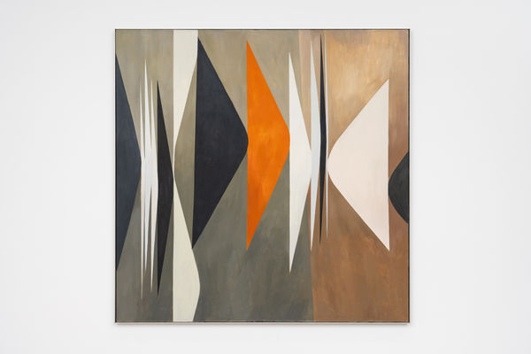 Wilhelmina Barns Graham Expanding Forms Contact 1980 Oil On Canvas Framed 122 6 X 122 8 X 4 5 Cm 48 1 4 X 48 3 8 X 1 3 4 In W Bg0081 Photo By Damian Griffiths