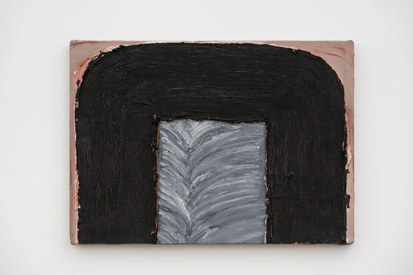 Basil Beattie Alcove 1996 Oil On Canvas 25 5 X 35 5 X 2 1 Cm 10 X 14 X 7 8 In B Bea0008 Photo By Damian Griffiths