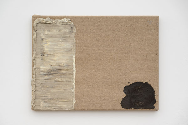 Basil Beattie The Odd Couple 1998 Oil On Linen 30 5 X 41 X 2 5 Cm 12 X 16 1 8 X 1 In B Bea0081 Photo By Damian Griffiths