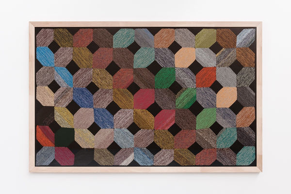 Daniel Robert, Hunziker Patch, 2014, object trouvé, 181 x 280 cm, 71 1/4 x 110 1/4 in