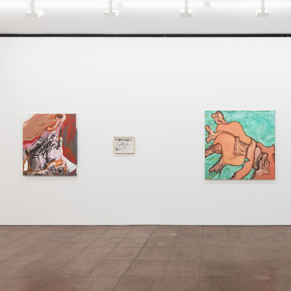 Installation view of Deep! Down! Inside!, Hales New York, 29 June - 11 August