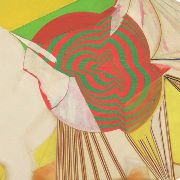 Frank Bowling, 'Swan I', 1964. Image courtesy the Artist and Hales London New York. Copyright the Artist.