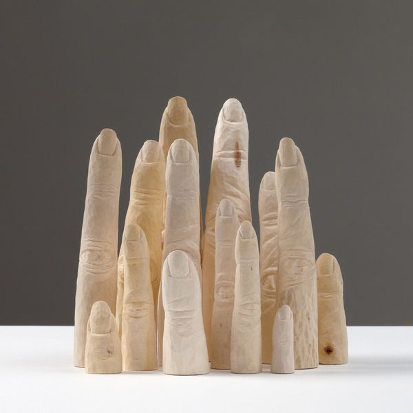 Jane Wilbraham, Index, 2010-2011, Sycamore, 17 x 13 x 10 cm, 6 3/4 x 5 1/8 x 4 in