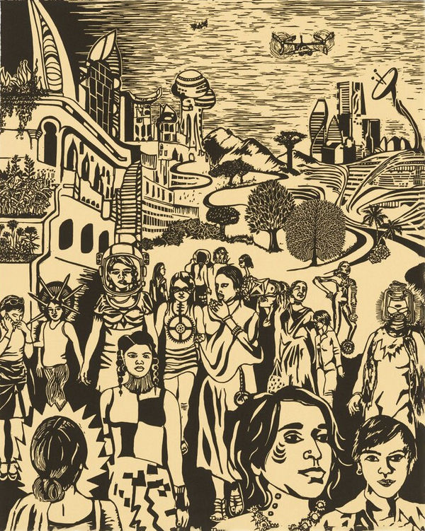 Chitra Ganesh, Sultanas Dream, 2018