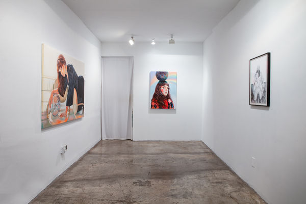 Martine Johanna Balancing Act Massey Klein Gallery Install 7