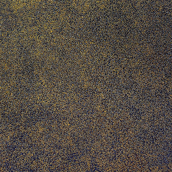 Elizabeth Kunoth Kngwarreye - Yam Seeds in My Grandmother's Country by Elizabeth Kunoth Kngwarreye, 2024