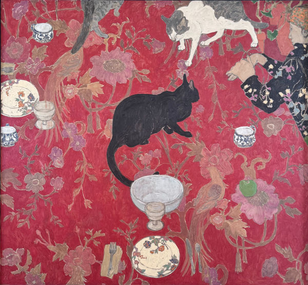 Susan Bright Hertel, Dinner Table, 1983