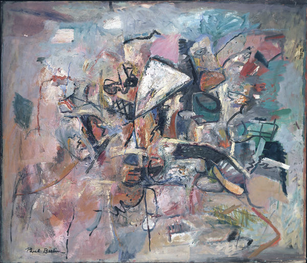 Paul Burlin, Semitic Encounter, 1957