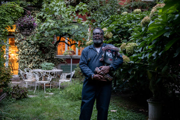 Hugh Findletar with Miss Bolsi