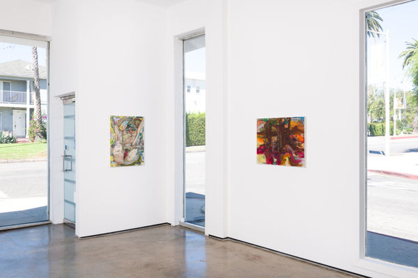 Installation view of Angela Dufresne: Life is very precious, even right now, M+B Doheny, 2022