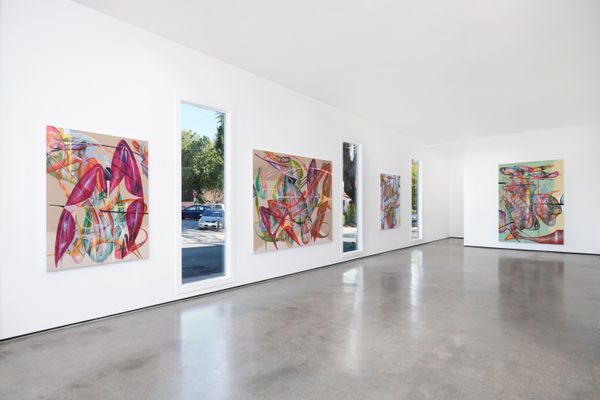 Installation view of Nevena Prijic: Skin of the Sun at M+B Doheny, 2022