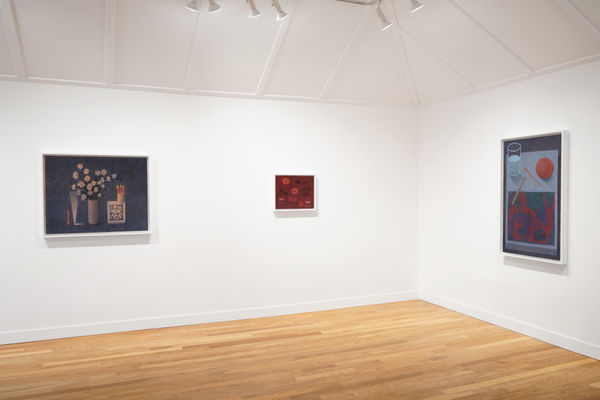 Installation view of Johnny Izatt-Lowry: At some point, the other day at M+B, Los Angeles