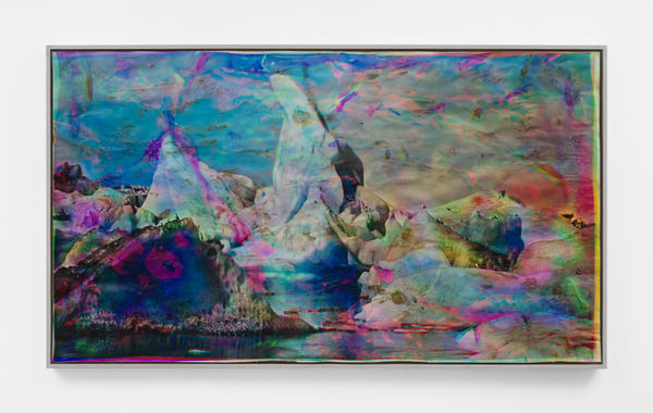 Matthew Brandt, Vatnajökull CMY5, 2018-2020