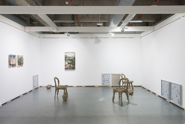 FIAC's (OFF)ICIELLE Contemporary Art Fair Two-person presentation: Dwyer Kilcollin and Jesse Stecklow