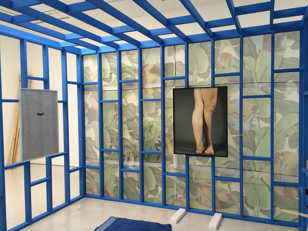 Installation view of New Babylon at Roberts and Tilton, 2015