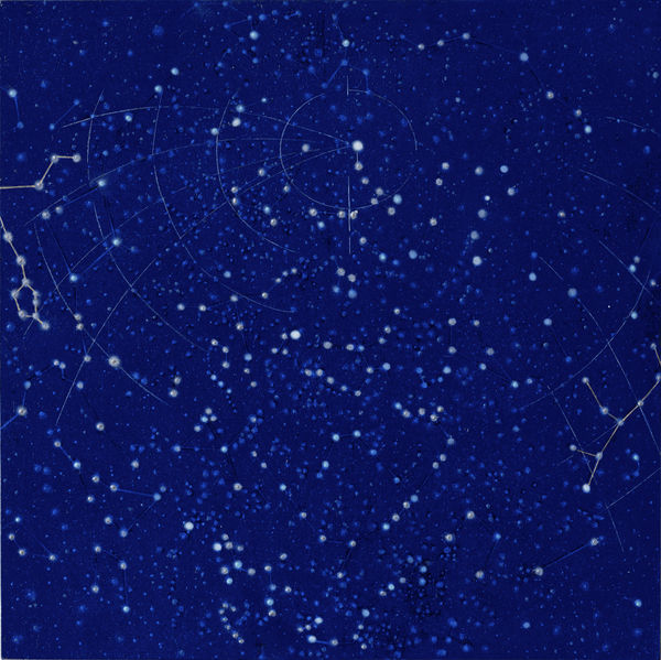 Ruth Bader Ginsburg, March through September © Bobbie Moline-Kramer 2021. 14" x 14" inches