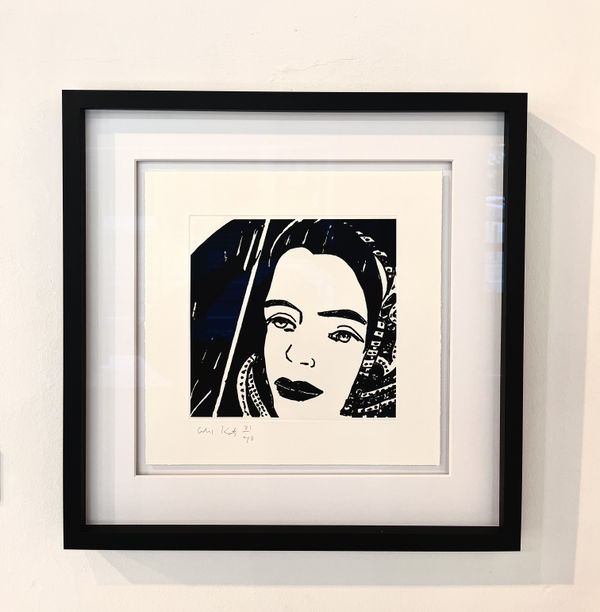 Ada #4, etching from the Ada portfolio 2017, 33 x 33cm, edition of 40 signed and numbered