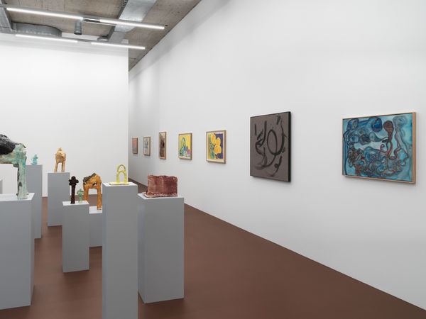 Simone Fattal Paintings And Sculptures 2018 Karma International Zurich 4