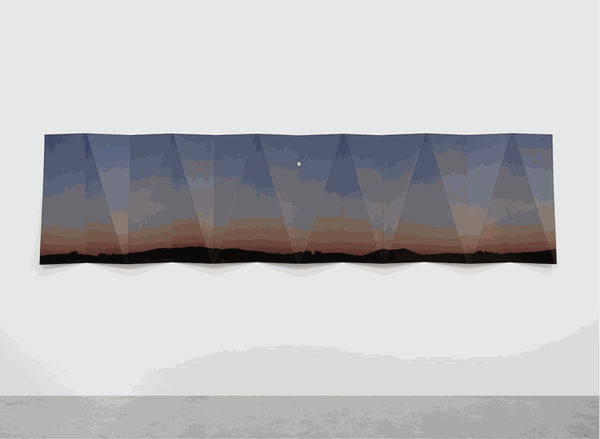 Letha Wilson, Death Valley Steel Fold, 2021