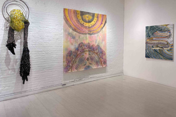 'In The Belly of The Valley' installation view