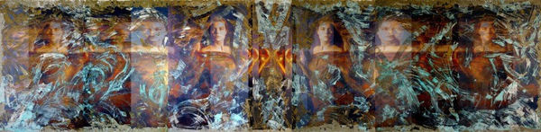 Vincenzo Lo Sasso Kaleidoscope 29 ft x 7.9 ft (seven panels)