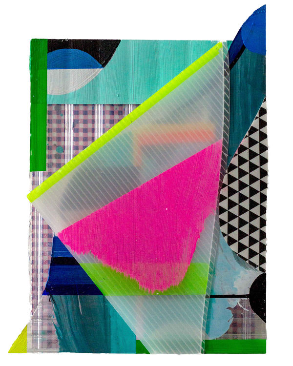 Danny Rolph Piano 3, 2025 Mixed media on Triplewall 23 x 16.5 x 5 cm