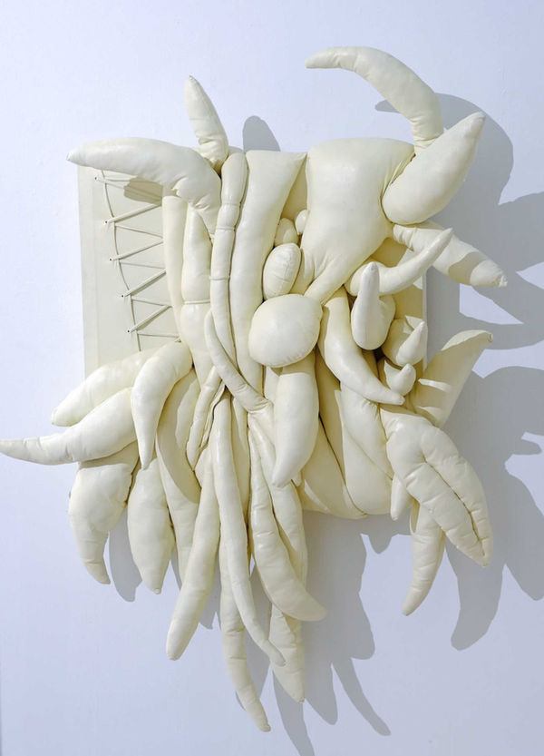 Elio Rodriguez Tropical Garden, 2018 Cotton, Mixed media 101.6 x 66 x 15.2 cm