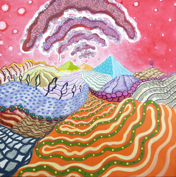 Lily Prince Just Before Dawn, 2023 Acrylic on canvas 20 x 20 inches