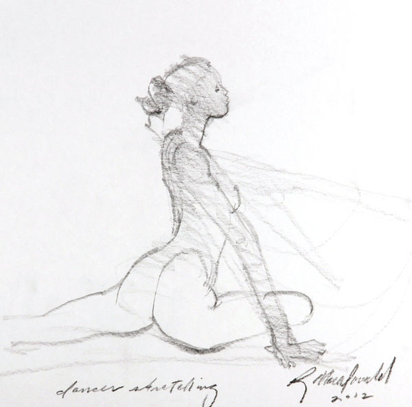 Richard MacDonald, Dancer Stretching I, 2012