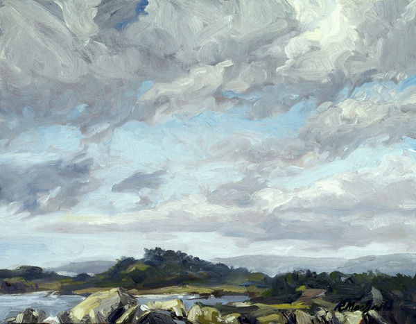 Richard MacDonald, View from Deck, After the Storm, Archival Print