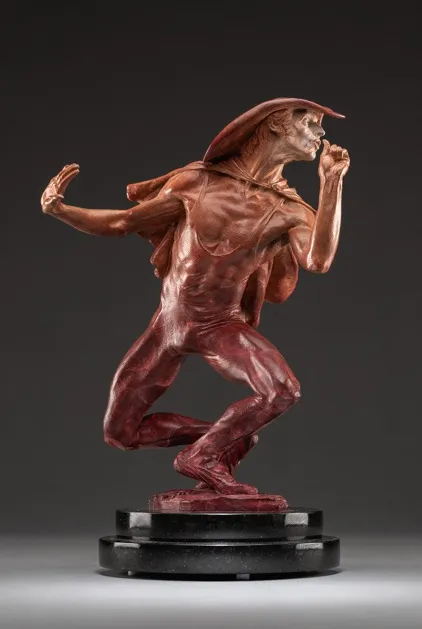 Richard MacDonald, Whiteface, Atelier, Red, 2016