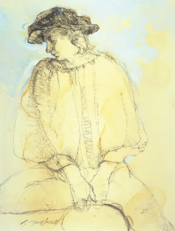 Richard MacDonald, Tambourine Man II, Serigraph, 1995