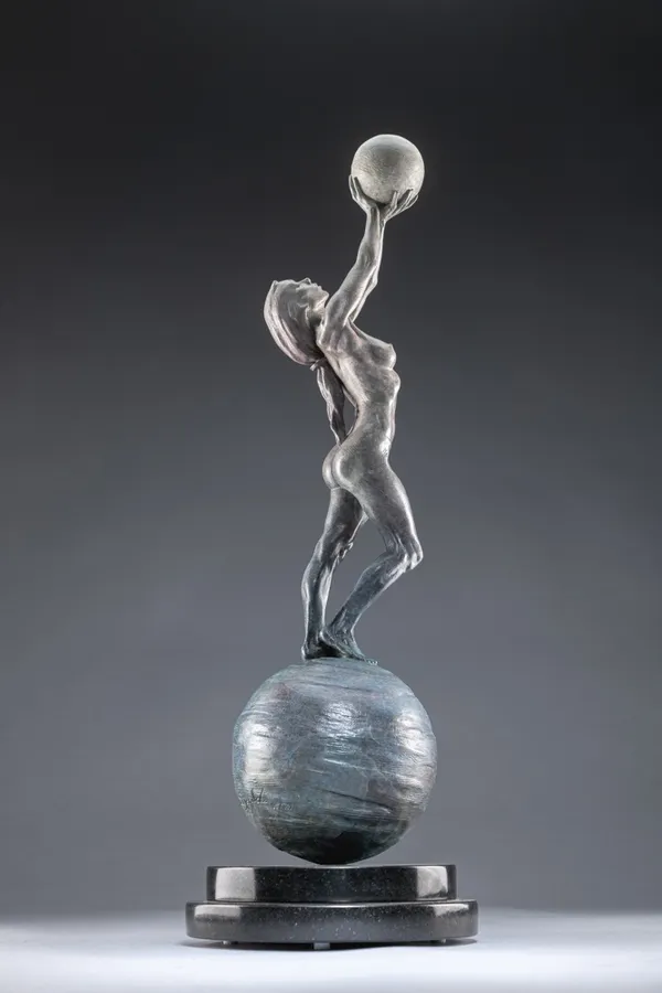 Richard MacDonald, Diana Earth & Moon, Atelier, 2019