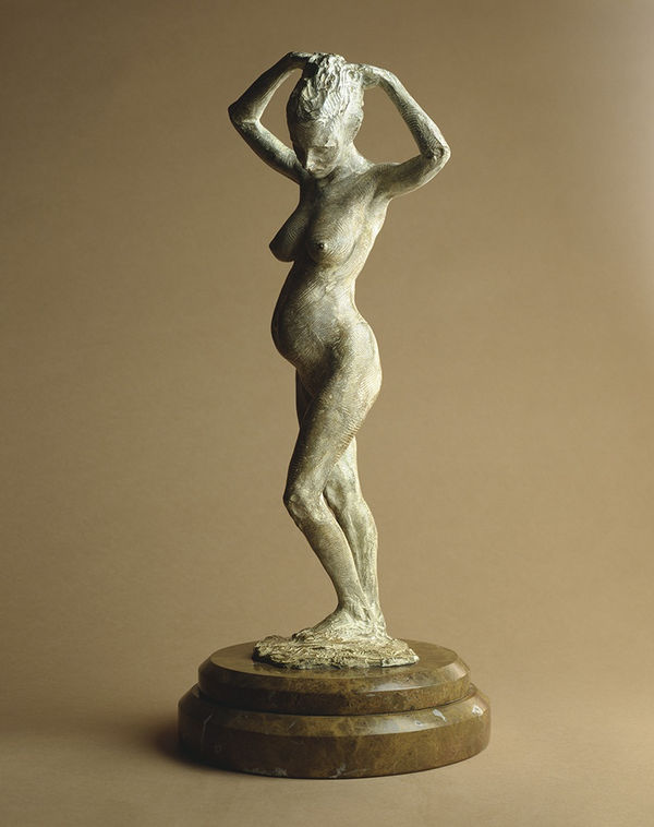 Richard MacDonald Mother & Child, 1999 Bronze 18" x 8" x 8"