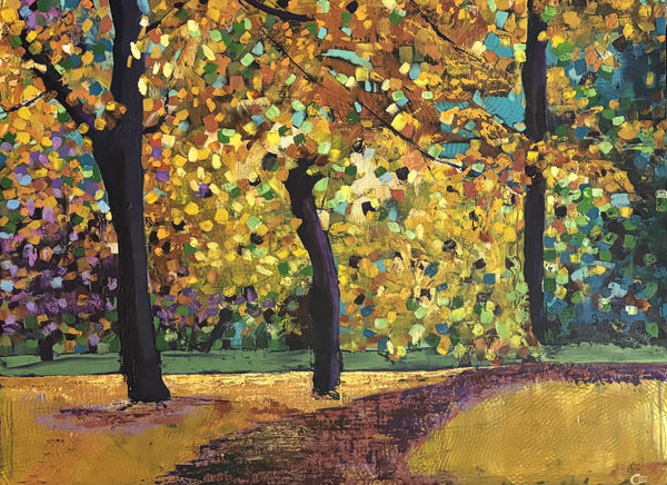 A Walk in the Park Knew by Carolyn Eva