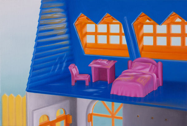 Blue Mezzanine Featuring French Pink Three Piece 278X188