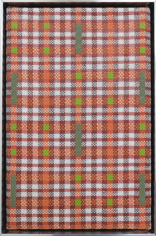 1 0 Campbell 2021 33 X 22 X 6 Cm Acrylic On Cotton Wool And Silk Weaving