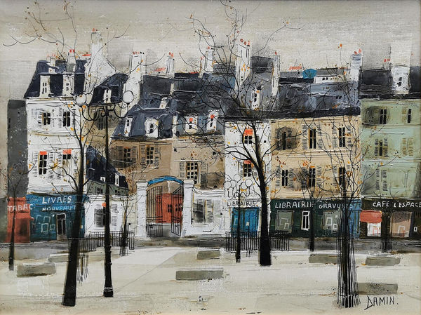 Georges Damin, Place Bellecour