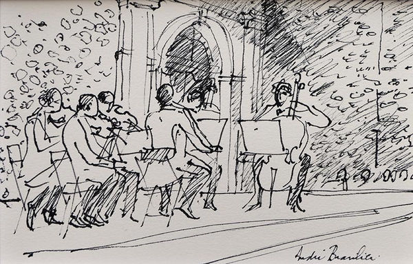 André Brasilier, Orchestre